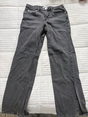 Na-kd low rise black jeans